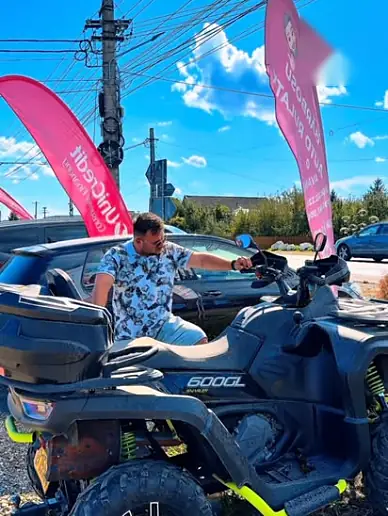ATV din parc, prezentat pe Instagram